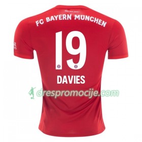 FC Bayern München Dres Alphonso Davies 19 Domaći 2019/20 Kratkih Rukava
